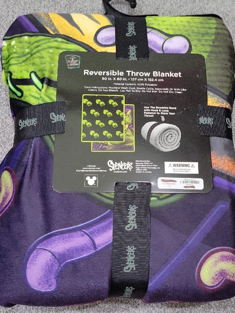 Disney themed official throw